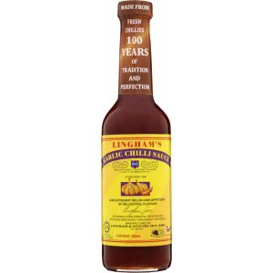 LINGHAMS GARLIC CHILLI SAUCE 280ML